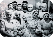 1960 жыл. № 2 Цех, кристалды учаске. Мастер Никифорованың ауысуы